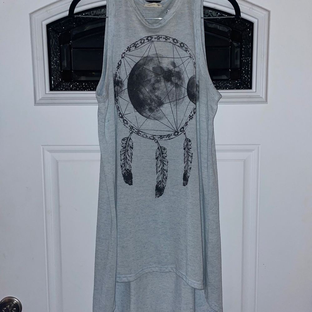 High low tank top